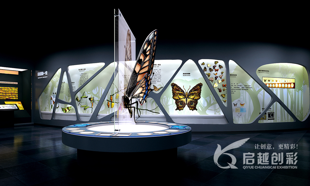 蝶舞彩云南川，啟越創(chuàng)彩繪展館——記云南四川啟越創(chuàng)彩展覽展示服務(wù)的圖文設(shè)計(jì)之旅